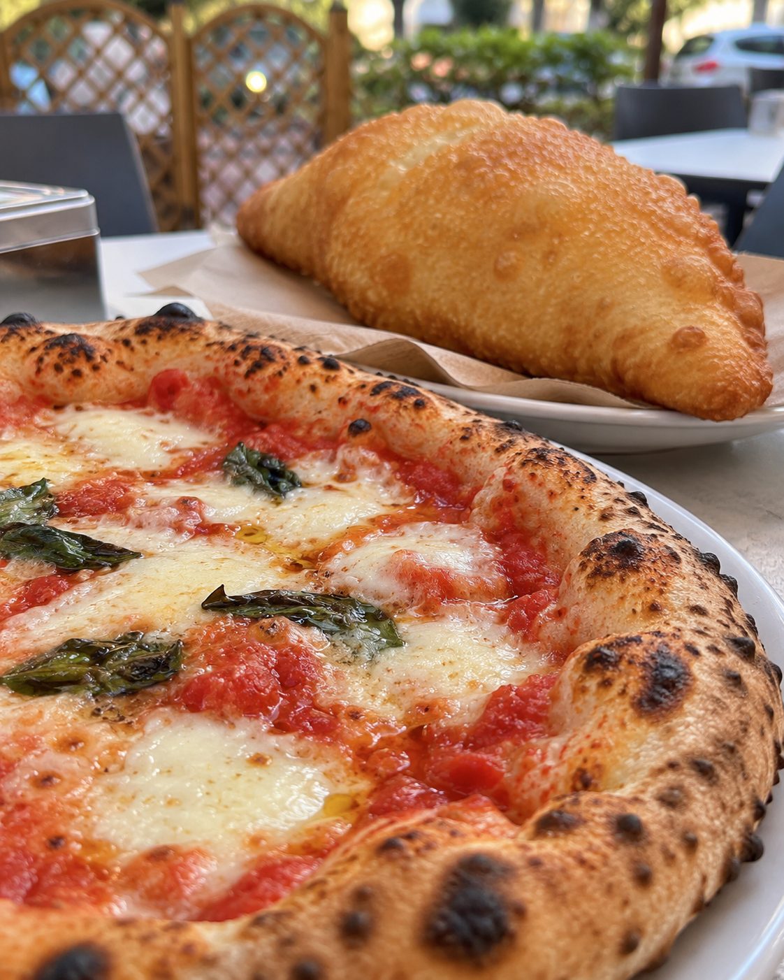 Pizza e calzone per il catering
